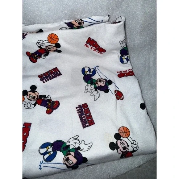 Disney Mickey Mouse Sports All Over Print Fabric - Picture 3 of 3